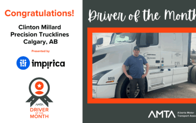 AMTA April 2025 Driver of the Month: Clinton Millard, Precision Trucklines