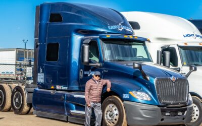 December 2023 Driver of the Month: Ranjodh Dhillon, Light Speed Logistics