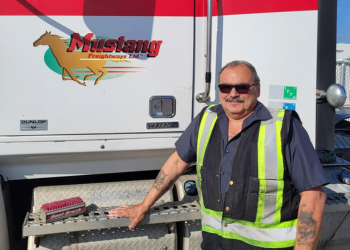 June 2023 Driver of the Month: Vern Roy, Mustang Freightways