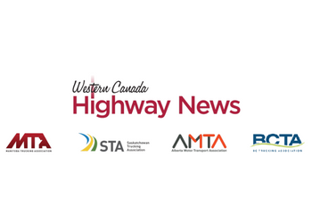 Western Canada Highway News Logo with MTA, STA, AMTA, and BCTA logos