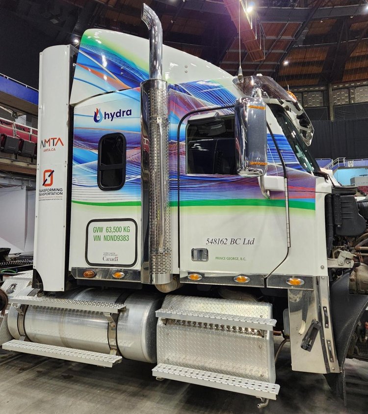 Hydra truck at a convention